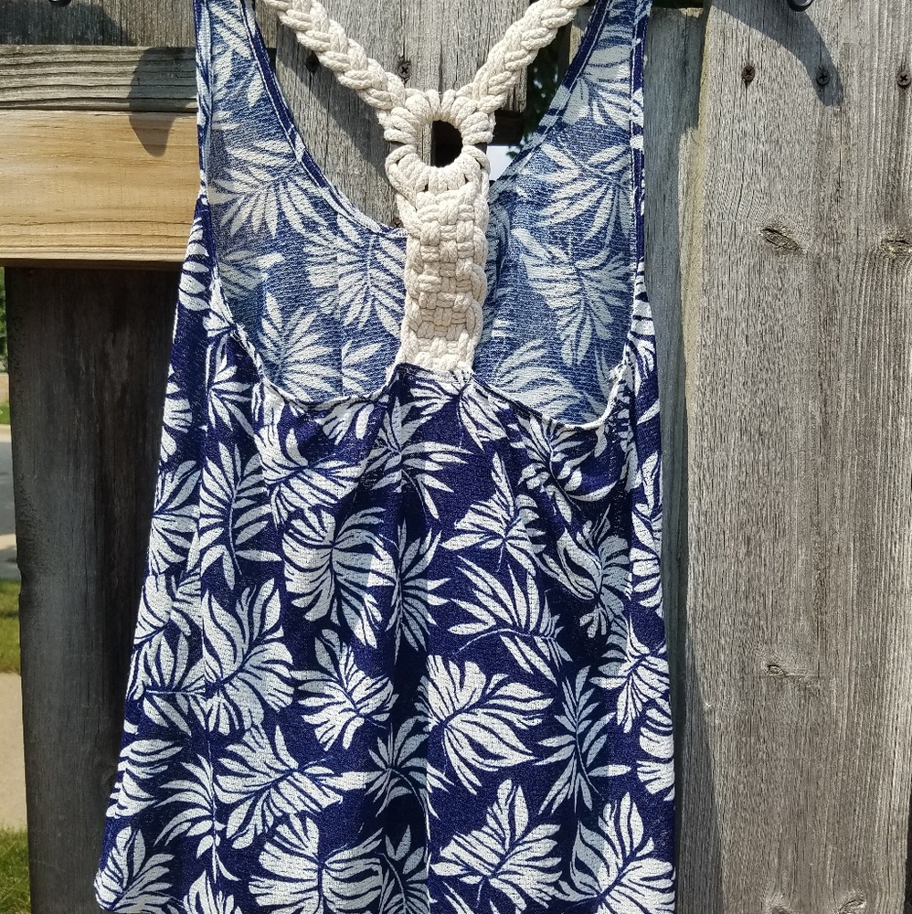 Lily White Racerback Tank. - Picture 4 of 4